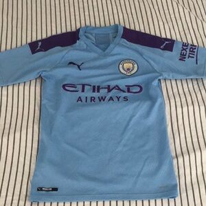 Manchester city S authentic jersey